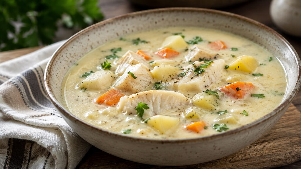 Acid Reflux Diet Recipe for Fish Chowder