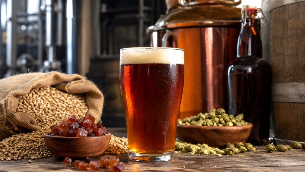 Amber Ale Recipe with Amber Candi Syrup D-45