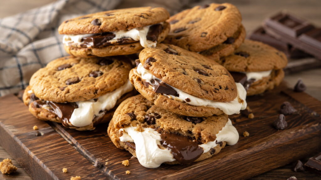 Chips Ahoy S’mores Cookie Recipe with Marshmallow Fluff