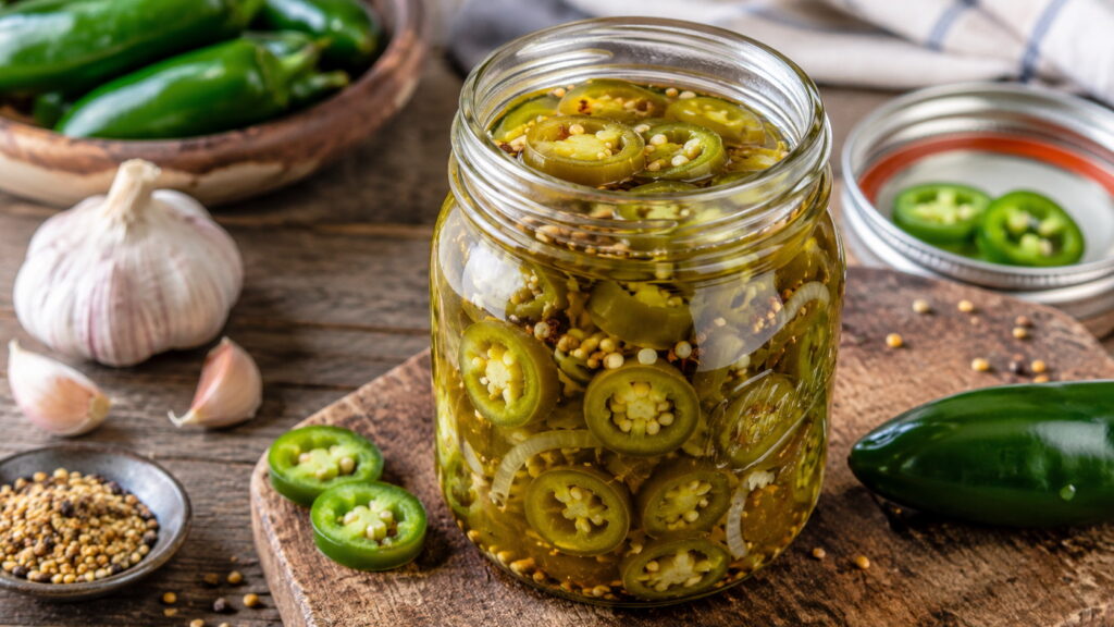 Bread and Butter Jalapeño Peppers