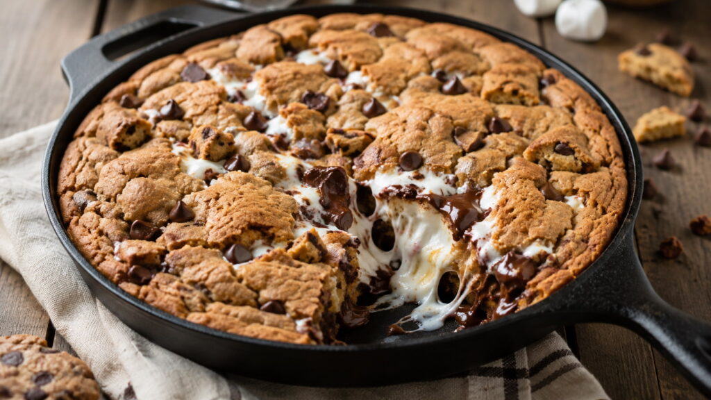 Chips Ahoy Stuffed S’mores Big Cookie Recipe