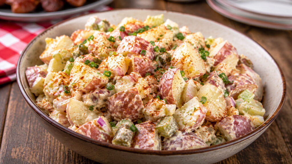 Red Hot and Blue Potato Salad Recipe