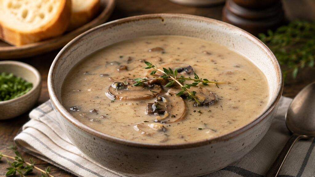 Sweet Tomatoes Cream of Mushroom Soup Recipe