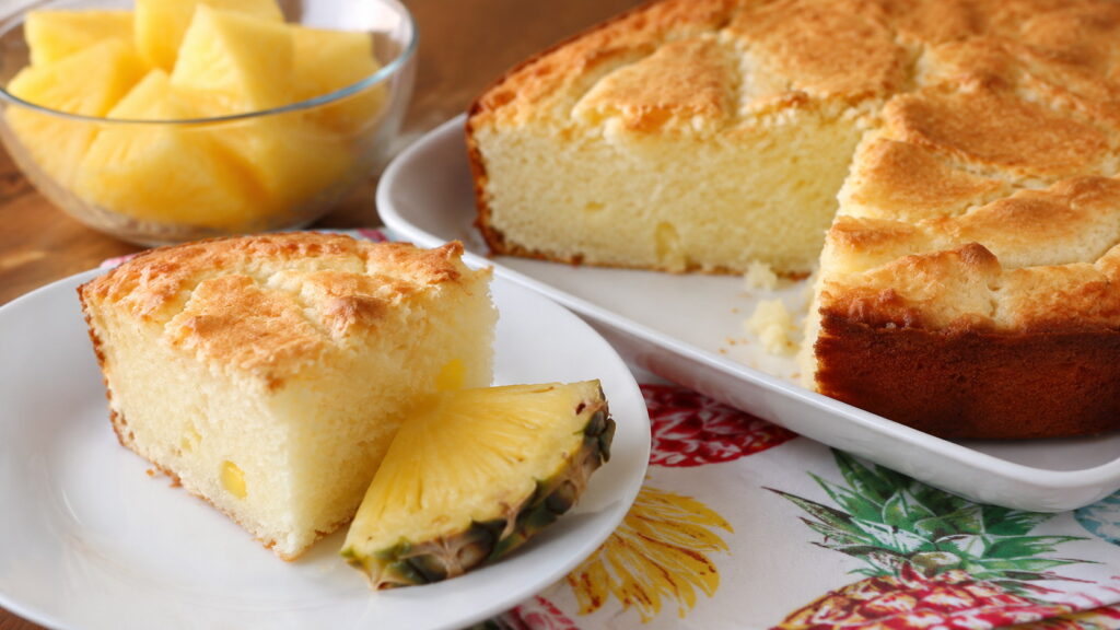 Weight Watchers Angel Food Cake with Pineapple Recipe