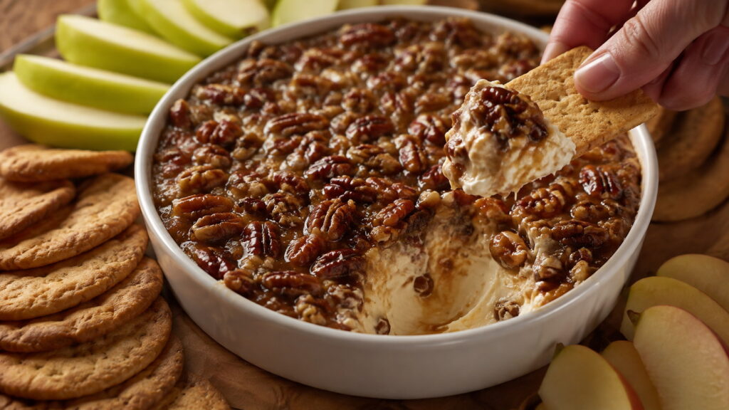 Pecan Pie Dip Recipe with Cream Cheese