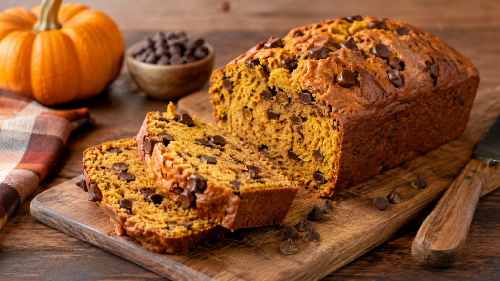 Great Harvest Bread Company Pumpkin Chocolate Chip Bread Recipe